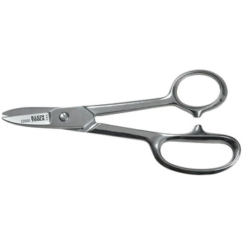 CUTTING TOOLS | Klein Tools 6-1/2 in. High-Leverage Electrician Snip/Scissors - 22000