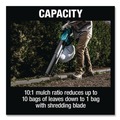 Chipper Shredders | Makita XBU07Z 18V LXT Brushless Lithium-Ion 6.6 Gallon Cordless Blower/Vacuum/Mulcher (Tool Only) image number 7