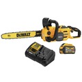 Chainsaws | Dewalt DCCS672X1 60V MAX Brushless Lithium-Ion 18 in. Cordless Chainsaw with 2 Batteries Bundle (9 Ah) image number 0