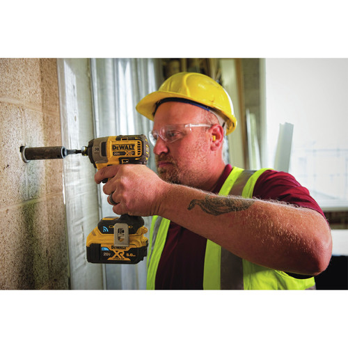 Dewalt 20V MAX XR 5.0 Ah Cordless Lithium Ion Brushless Tool Connect 1 4 in. Impact Driver Kit DCF888P2BT