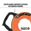 Material Handling | Klein Tools 56334 1/8 in. x 240 ft. Steel Fish Tape image number 13