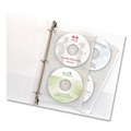 July Member-Exclusive Offer Save 10% off on One Item | Avery 75263 4-Disc Capacity 2-Sided CD Organizer Sheets for 3-Ring Binder - Clear (5/Pack) image number 2