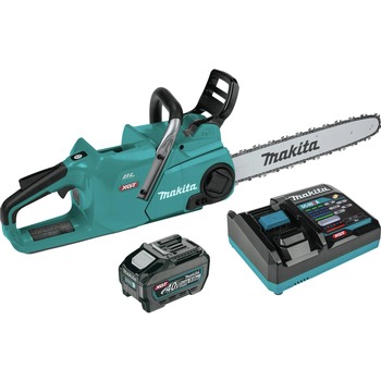 Makita GCU06T1 40V max XGT Brushless Lithium-Ion 18 in. Cordless Chain Saw Kit (5 Ah) Makita 40V max XGT Brushless Lithium-Ion 18 in. Cordless Chain Saw Kit (5 Ah) - GCU06T1