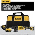 Polishers | Dewalt DCM848P2 20V MAX XR Lithium-Ion Variable Speed 5 in. Cordless Random Orbit Polisher Kit (5 Ah) image number 1