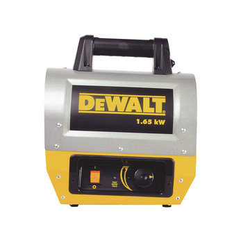 SPACE HEATERS | Dewalt DHX165 1.65 kW 5,630 BTU Electric Forced Air Portable Heater - F340635
