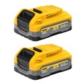 Batteries | Dewalt DCBP320-2 (2) 20V MAX XR 3.5 Ah Lithium-Ion Battery image number 0