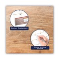 July Member-Exclusive Offer Save 10% off on One Item | AT-A-GLANCE 89702 12-Month (Jan to Dec): 2026 22 in. x 17 in. Marbled Stone Artwork Marbled Desk Pad - White/Multicolor Sheets, Clear Corners image number 3