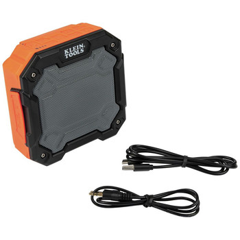 SPEAKERS AND RADIOS | Klein Tools Magnet and Hook Mount Bluetooth 4.2 Cordless Portable Speaker and Charger for Smart Phones and Audio - AEPJS3