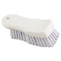  | Boardwalk BWKFSCBWH 6 in. Handle 6 in. Brush Polypropylene Bristles Scrub Brush - White image number 1
