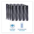 Percentage Off | Boardwalk BWKPRTN2BL 2 oz. Polypropylene Souffle/Portion Cups - Black (2500/Carton) image number 4