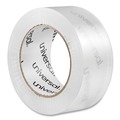  | Universal UNV73000 Quiet Acrylic 1.88 in. x 3 in. x 110 yds. Box Sealing Tape - Clear (6/Pack) image number 0