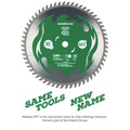Circular Saw Accessories | Metabo HPT 115435M 10 in. 60-Tooth Fine Finish VPR Blade image number 2