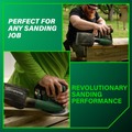 Random Orbital Sanders | Metabo HPT SV1813DAQ4M 18V MultiVolt Lithium-Ion 5 in. Cordless Random Orbit Sander (Tool Only) image number 14