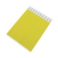 July Member-Exclusive Offer Save 10% off on One Item | Advantus 91123 9.75 in. x 0.75 in. Numbered Crowd Management Wristbands - Neon Yellow (500/Pack) image number 2