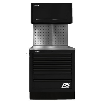 JOBSITE STORAGE | Homak 36 in. CTS Conversion Kit with Tool Board Backsplash - Black - BKCTS36004