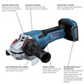 Primed for Savings Sale! | Bosch GWS18V-13PN 18V PROFACTOR Brushless Lithium-Ion 5 in. - 6 in. Cordless Angle Grinder with Paddle Switch (Tool Only) image number 3