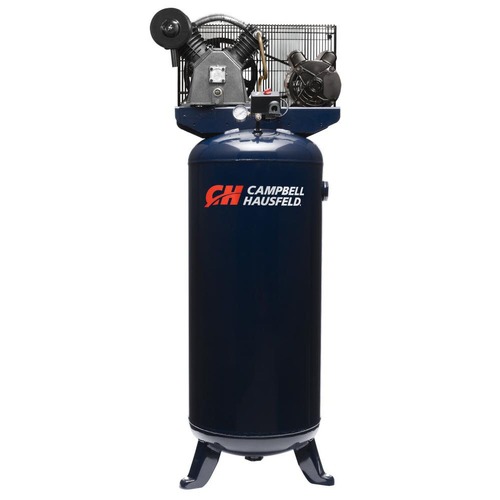 Stationary Air Compressors | Campbell Hausfeld XC602100 3.7 HP 2 Stage 60 Gallon Oil-Lube Vertical Stationary Air Compressor image number 0