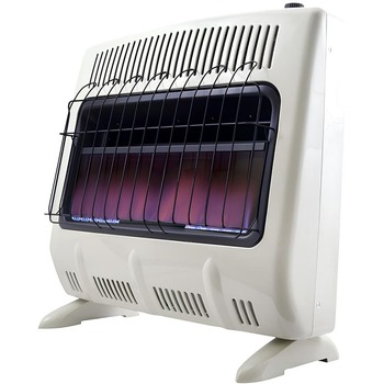 WALL HEATERS | Mr. Heater 30,000 BTU Vent Free Blue Flame Natural Gas Heater - F299731