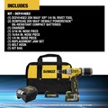 National Tradesmen Day Sale | Dewalt DCF414GE2 20V MAX XR Brushless Lithium-Ion 1/4 in. Cordless Rivet Tool Kit with 2 POWERSTACK Batteries (1.7 Ah) image number 1