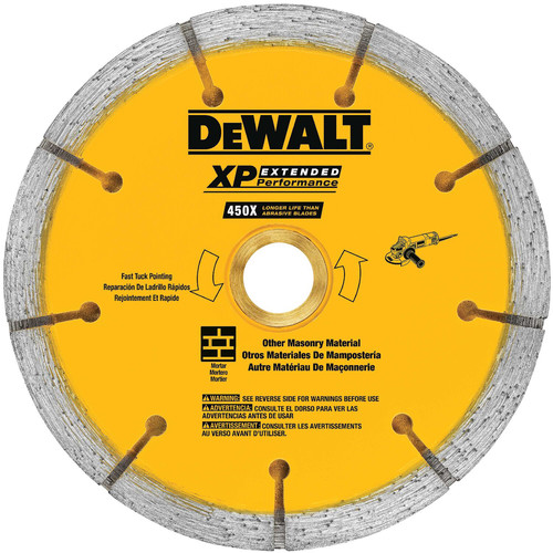 Dewalt DW4739S 6 in. XP Sandwich Tuck Point Blade image number 0