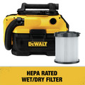 Wet / Dry Vacuums | Dewalt DCV581H 20V MAX Cordless/Corded Lithium-Ion Wet/Dry Vacuum (Tool Only) image number 9