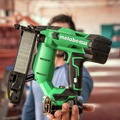 Crown Staplers | Metabo HPT N1804DAQ4M 18V MultiVolt Brushless 18-Gauge Lithium-Ion 1/4 in. Cordless Narrow Crown Stapler (Tool Only) image number 9