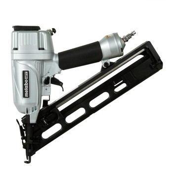 AIR FINISH NAILERS | Metabo HPT NT65MA4M 15-Gauge 2-1/2 in. Angled Finish Nailer Kit