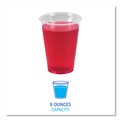 Customer Appreciation Sale - Save up to $60 off | Boardwalk BWKTRANSCUP9PK 9 oz. Polypropylene Plastic Cold Cups - Translucent (100 /Pack) image number 3