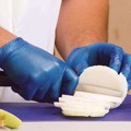 July Member-Exclusive Offer Save 10% off on One Item | Ammex IVBPF42100 3 mil Industrial Powder-Free Vinyl Gloves - Small, Blue (1000/Carton) image number 2