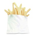 Percentage Off | Bagcraft 450003 4-1/2 in. x 3.5 in. French Fry Bags - White (2000/Carton) image number 1