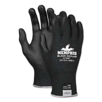 MCR Safety 9178NF Kevlar/Nitrile Foam Gloves - Black/X-Large (1-Pair) - 9178NFXL