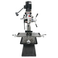 Milling Machines | JET JT9-351143 JMD-40GHPF Geared Head Mill Drill with Power Downfeed, Newall DP700 2-Axis DRO and X-Powerfeed image number 0