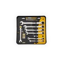 Ratcheting Wrenches | GearWrench 9417 7-Piece Standard Metric Combination Ratcheting Wrench Set image number 1