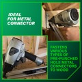 Specialty Nailers | Metabo HPT NR38AKM 36-Degree 1-1/2 in. Strap-Tite Fastening System Metal Connector Strip Nailer image number 8