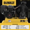 Stationary Air Compressors | Dewalt DXCMH1393077 Honda GX390 30 Gallon Gas-Powered 2-Stage Truck Mount Air Compressor image number 6