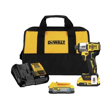 IMPACT DRIVERS | Dewalt 20V MAX XR Brushless 1/4 in. Cordless 3-Speed Impact Driver Kit - DCF845D1E1