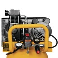 Save 10% off one item | Dewalt DXCM251.COM 2 HP 25 Gallon 200 Max PSI 7.7 SCFM @ 40 PSI 6.2 SCFM @ 90 PSI Oil-Lubed Belt Drive Electric Portable Vertical Air Compressor image number 4