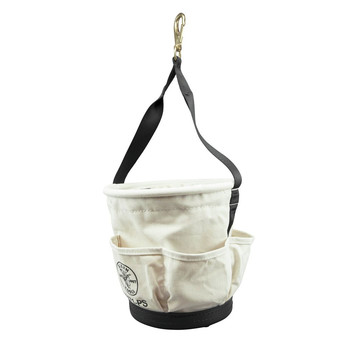 CASES AND BAGS | Klein Tools 4-Pocket Heavy-Duty Tapered Wall Bucket - 5171PS