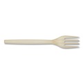 | WNA EPS002 7 in. EcoSense Renewable Plant Starch Cutlery Fork (50/Pack) image number 1