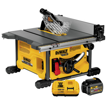 WOODWORKING | Dewalt DCS7485T1 60V MAX FlexVolt Cordless Lithium-Ion 8-1/4 in. Table Saw Kit with Battery