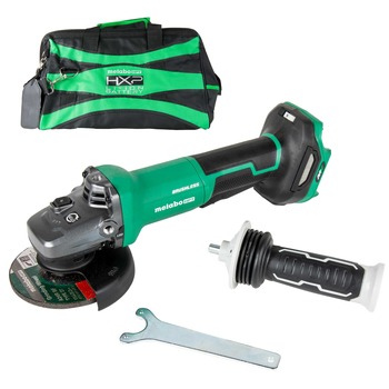 GRINDERS | Metabo HPT 36V MultiVolt Brushless Lithium-Ion 4-1/2 in. Cordless Paddle Switch Angle Grinder (Tool Only) - G3612DVFQ6M