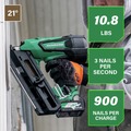 Metabo HPT Clearance | Metabo HPT NR3690DRM 36V MultiVolt 3-1/2 in. Cordless Framing Nailer Kit (2.5 Ah) image number 11
