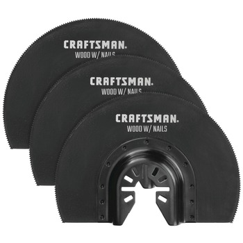 Craftsman (3/Pack) Bi-Metal Oscillating Tool Blade - CMAO113-3