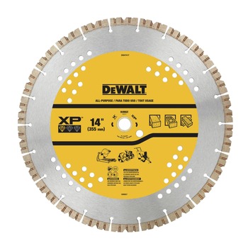 BLADES | Dewalt 14 in. XP All-Purpose Segmented Diamond Blade - DW4741T