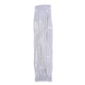  | Boardwalk BWKFKTNSHWPSWH Heavyweight Fork/Knife/Napkin/Pepper/Salt/Spoon 6-Piece Plastic Cutlery Kit - White (250/Carton) image number 1