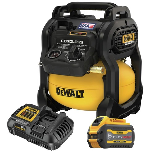 DeWALT Spring Savings! Save up to $100 off DeWALT power tools | Dewalt DCC2520T1 20V MAX 2-1/2 gal. Brushless Cordless Air Compressor Kit (6 Ah) image number 0