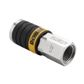 Air Chisels | Dewalt DXCM036-0238 1/2 in. FNPT x 1/2 in. Body Automotive Coupler image number 2