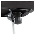 July Member-Exclusive Offer Save 10% off on One Item | Alera ALENR4119 Neratoli Series 17.32 in. to 21.25 in. Seat Height 275 lbs. Capacity High-Back Slim Profile Faux Leather Chair - Black Seat/Back, Chrome image number 6