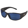July Member-Exclusive Offer Save 10% off on One Item | Ansell 21307 3016314 Elite Safety Glasses - Black Frame, Blue Mirror Polycarbonate Lens (12/Carton) image number 0