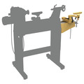 Lathe Accessories | Powermatic PM9-6294755 PM2014 Lathe 13 in. Bed Extension image number 0